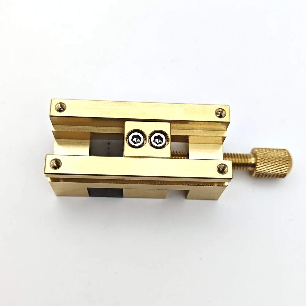 Precision Watch Repair Desktop Fixed Seat  Pointer Table Vice Pointer Tube Clamp  Manual Vise Copper Watch Repair Tool
