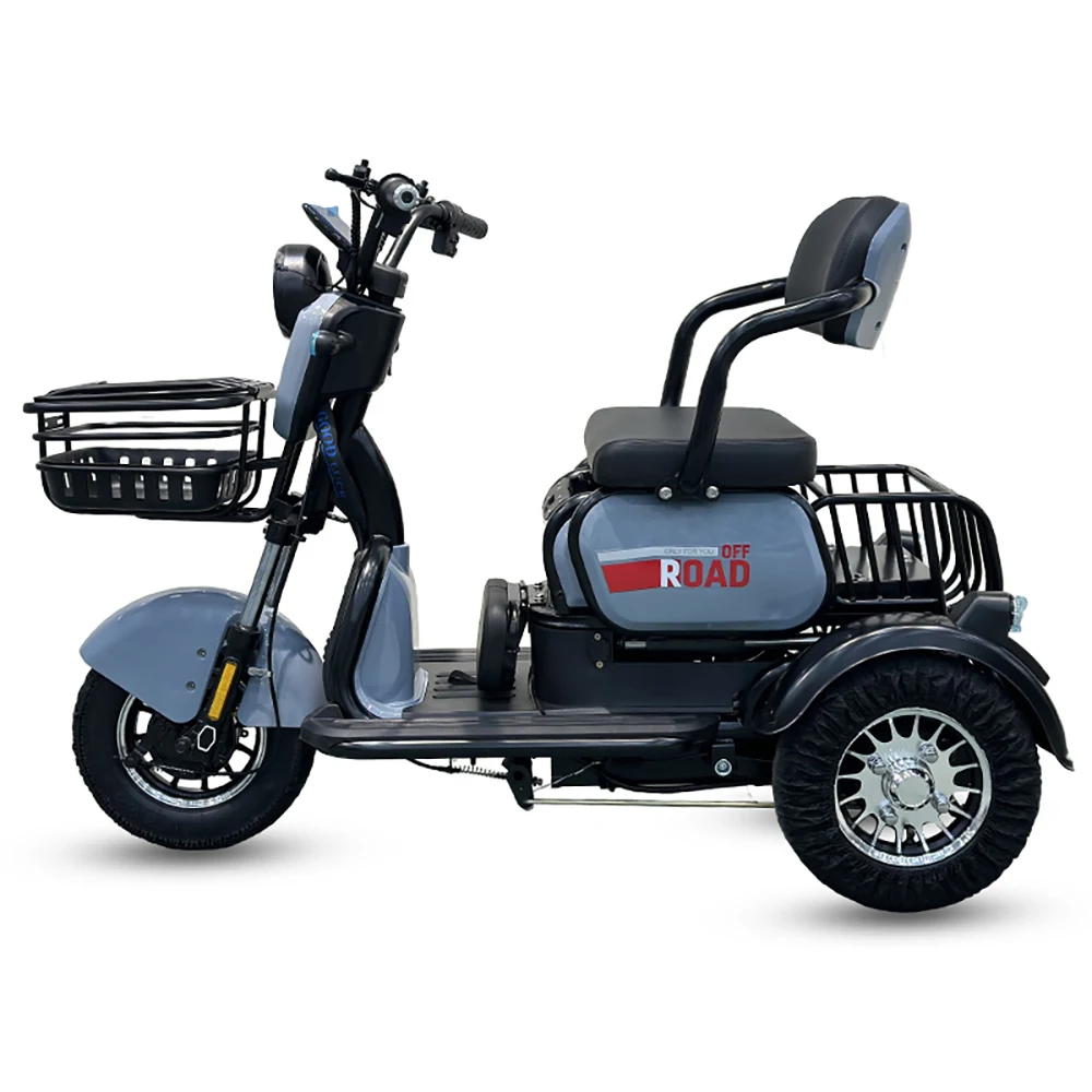 20 Inch Electric Trike adults 750W Motor  Tire 3 Wheel tricycle bike electro Three Wheels Adult Cargo Electric Bike