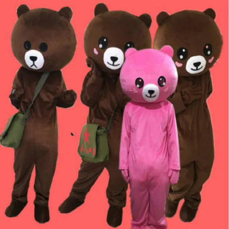 Teddy Bear Mascot Costume Suit Adult Cosplay Halloween Funny Party Game Dress Outfits Clothing Advertising Carnival Xmas Easter image 4