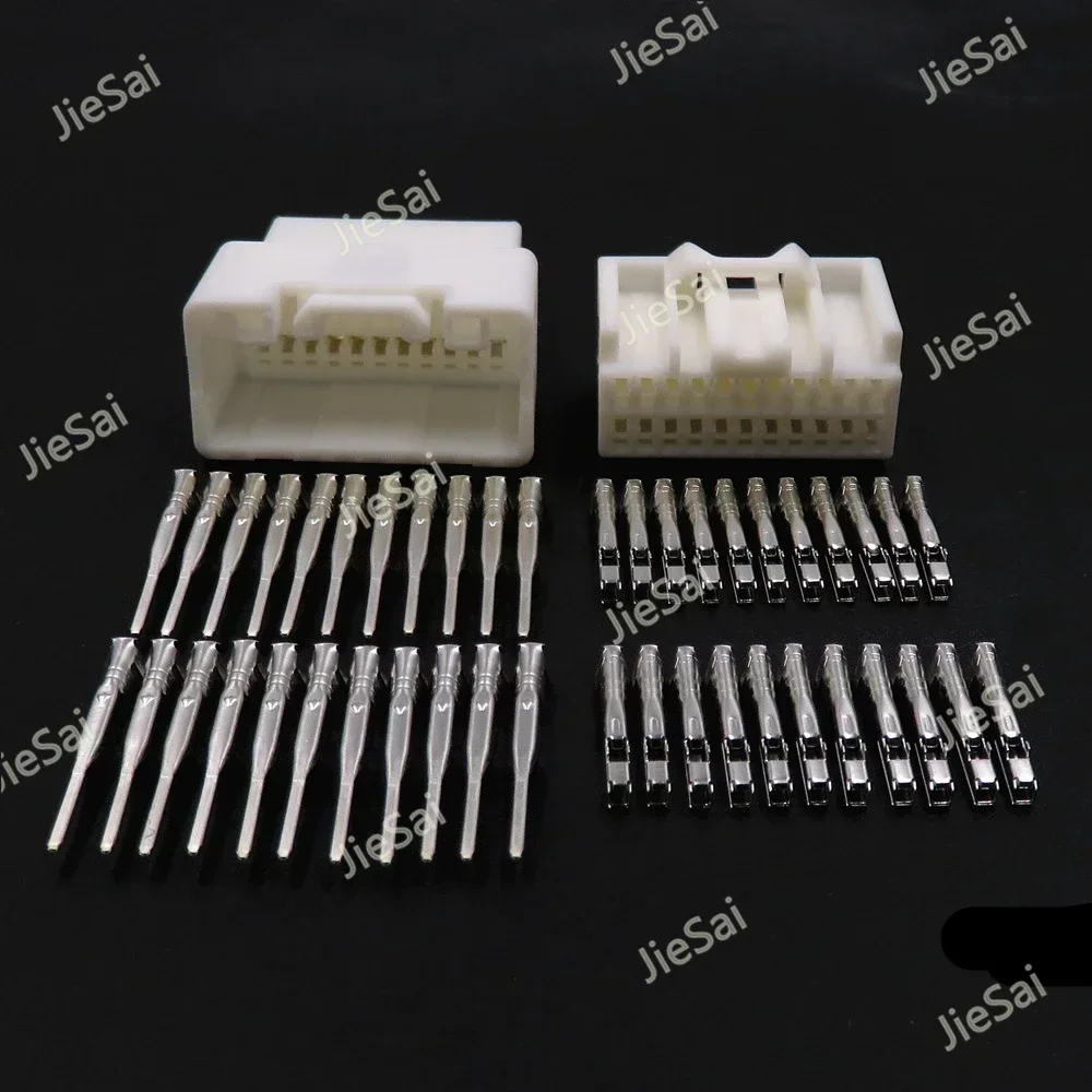 22 Pin 7282-5834 7283-5834 Automotive Male Female Docking Unsealed Cable Socket Car Wire Connector