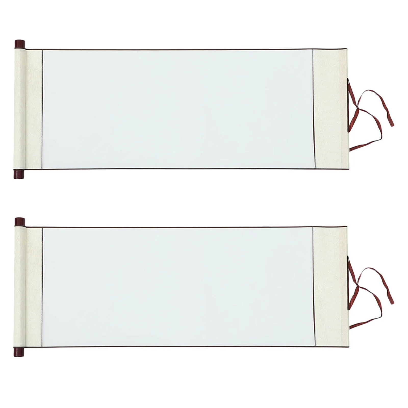 قطعتان من ورق تمرير الخط مادة أرز شوان الممتازة لفرشاة الكتابة والرسم والديكور المعلق وعرض الحائط الفني