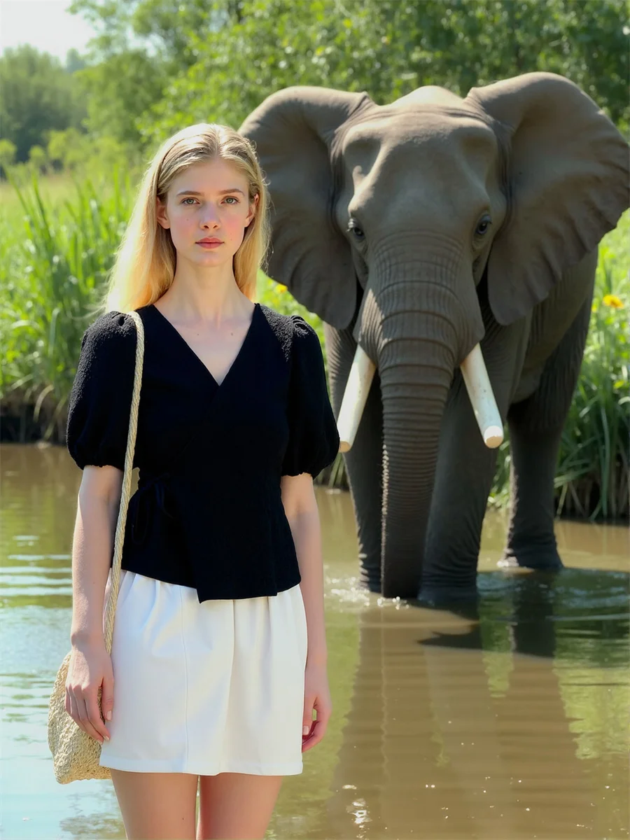 Chemisiers pour le travail femme coton à lacets manches bouffantes Style coréen élégant vêtements pour femmes 2025 tendance été trempé drapé cordon de serrage