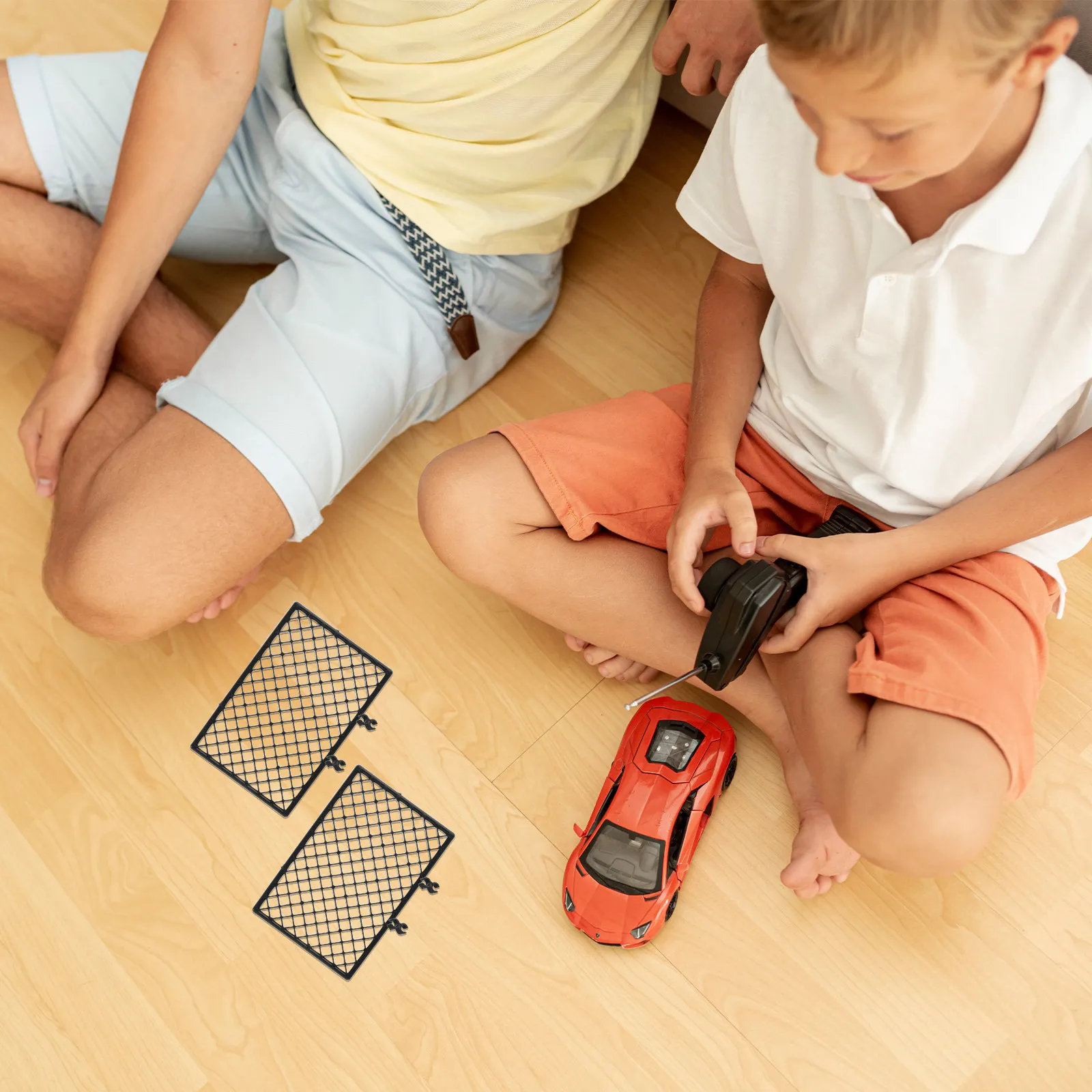 

30 шт. панелей для сборки гаража для радиоуправляемых машин, DIY-трасса для дрифта, миниатюрная дорожная сетка для парковки, для любителей радиоуправляемых моделей и хобби-энтузиастов