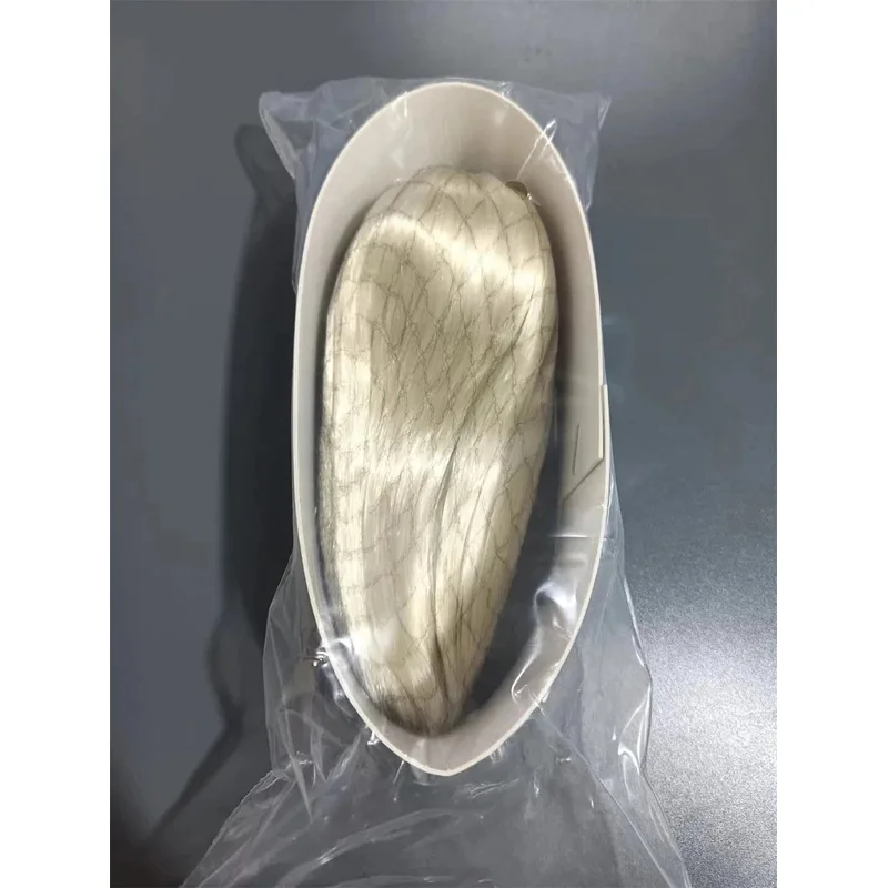 BJD/SDドールウィッグ 女の子用 1/3 1/4 1/6 ブライス 可愛いベビーギフト ブラック ブラウン マルチカラー ロング ソフトシルク ストレートヘア ドールアクセサリー