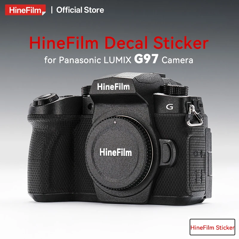 

Hinefilm Skin for Lumix G 97 Camera Sticker Protective Decal Skin for Panasonic LUMIX G97 Camera Protective Wrap Cover Skin