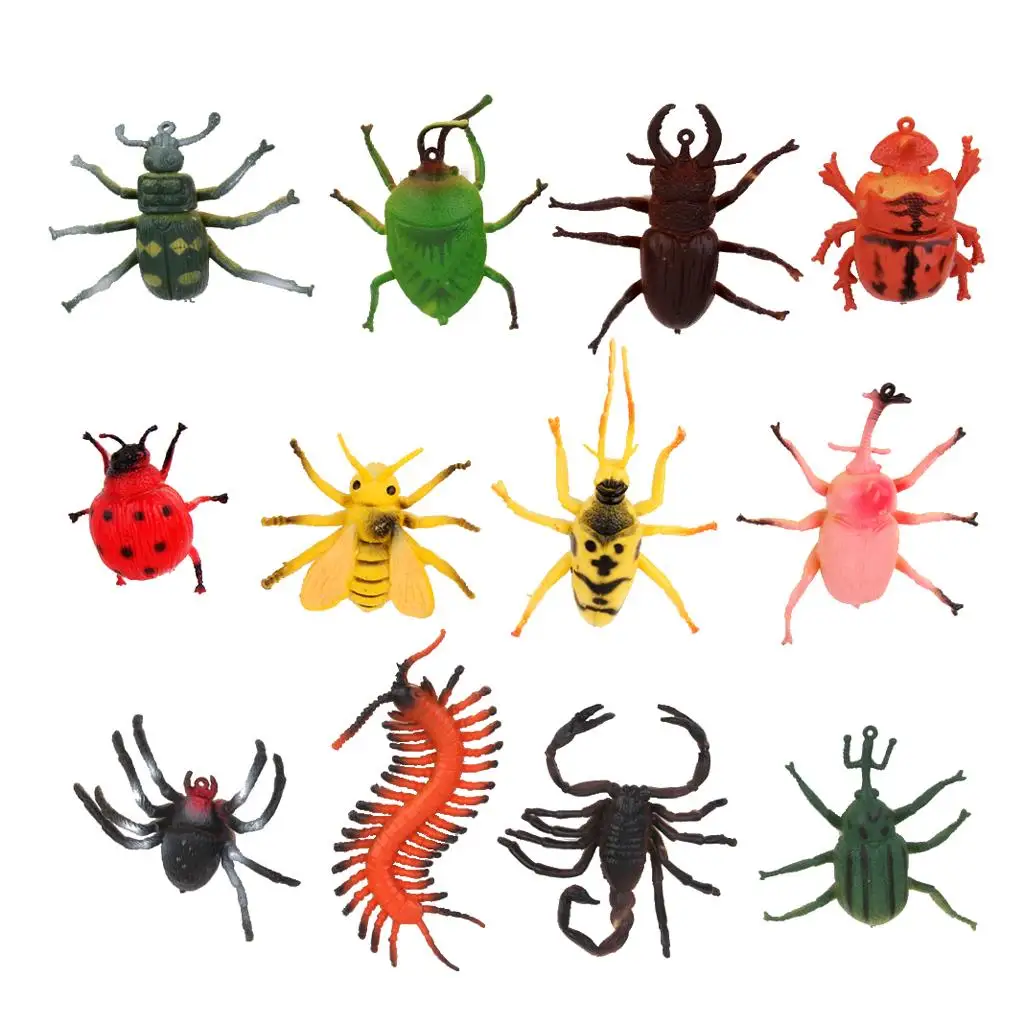 12 Plastic Insect Scorpion Model Dieren Kids Prank Joke Toy