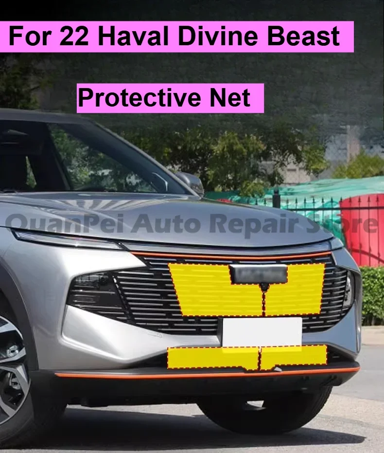 

Защитная сетка из нержавеющей стали для Haval Divine Beast 2022 года, модифицированная, от насекомых