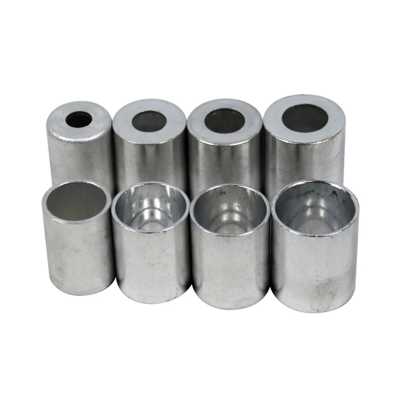25 Pcs Car Air Conditioning Hose Sleeve High Quality Aluminum Alloy R134a R12 #6 #8 #10 Truck A/C Modification Accessories
