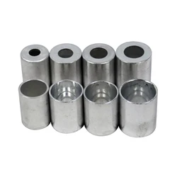 Manchon de tuyau de climatisation de voiture, alliage d'aluminium de haute qualité, accessoires de modification de camion A/C, R134a, R12 #6 #8 #10