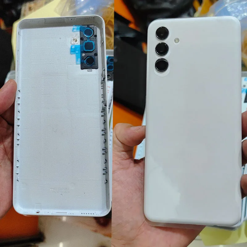 

Rear Door Battery Cover Housing Case For Samsung A13 5G A136 A136U Back Cover with Camera Lens Logo Repair Parts