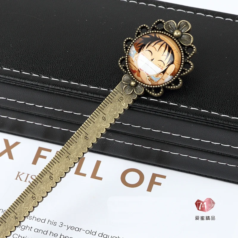 Metal Vintage Retro Bookmark Ruler Beuatiful Picture Vintage Bookmark Ruler