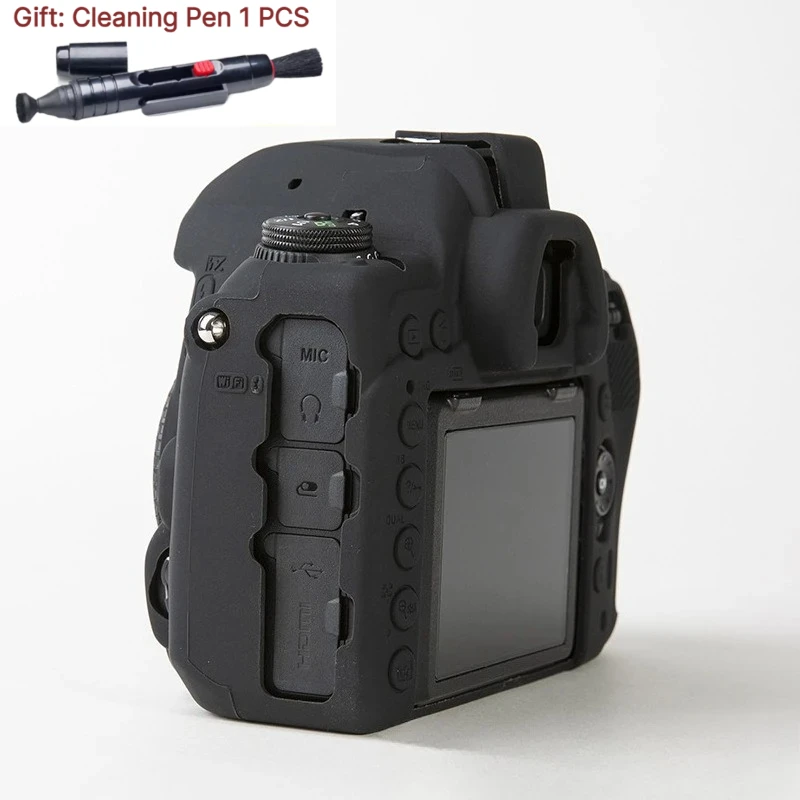 For Nikon D780 SLR Camera Cover Protector Silicone Case, D780 Protective case Micro single Camera Bag+1 PCS Free Cleaning Pen