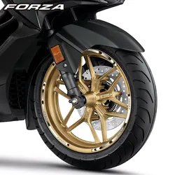 15″17″ Rim Motorcycle Wheel Stickers Reflective Stripes Rim Decals Scooter Hub Accessories Wat For Honda FORZA 750 Forza 750