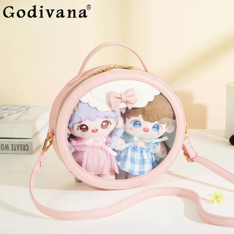 

2025 New Japanese Style Original Lolita 20cm Cute Pain Bag Sweet Soft Girl Daily Casual Commuting Handbag Shoulder Bag