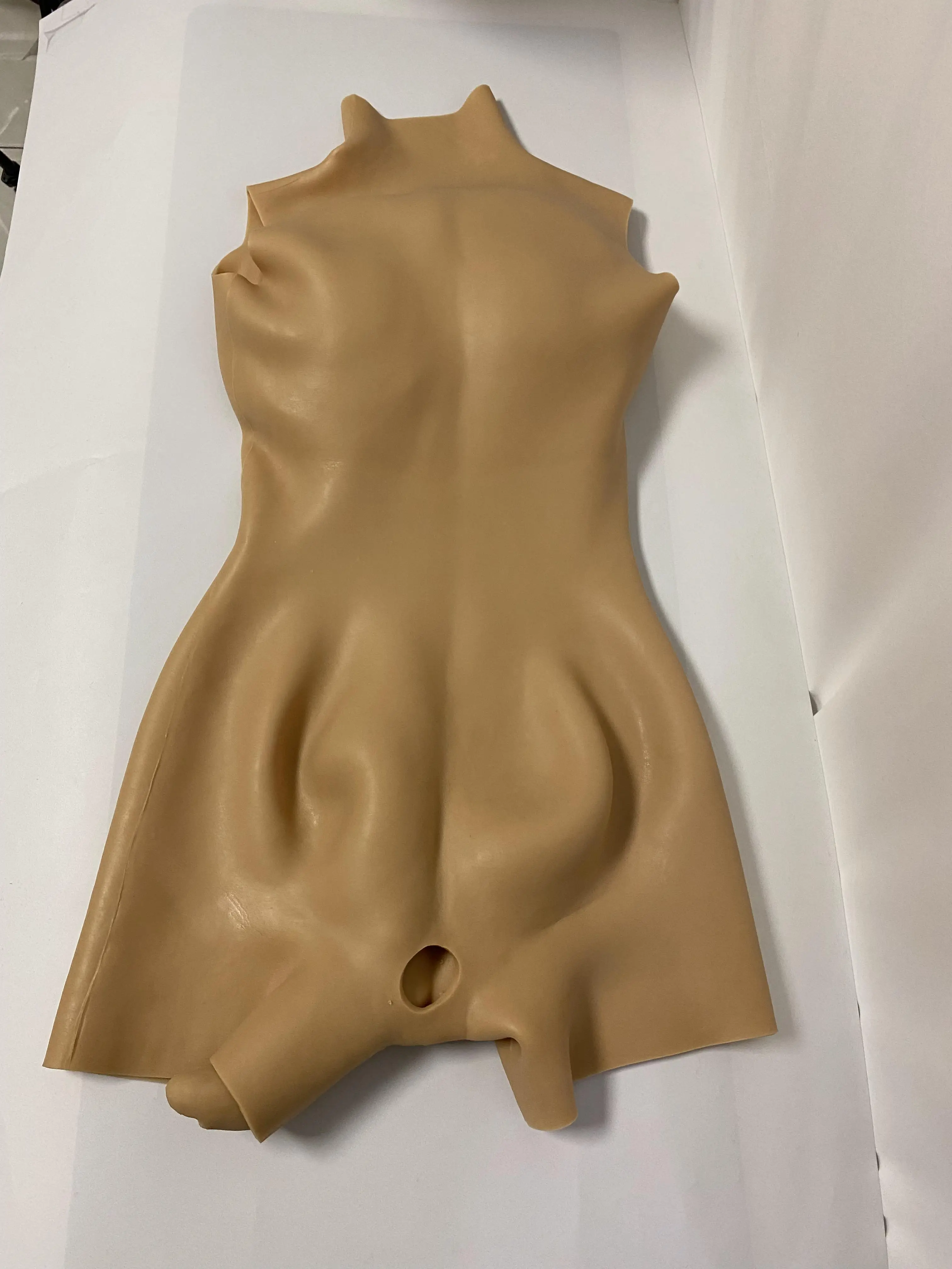 Silicone Fake Vagina Insertable Bodysuit With Big Breast Forms Male to Female Realistic Boobs For Cosplay Drag Queen Transgender