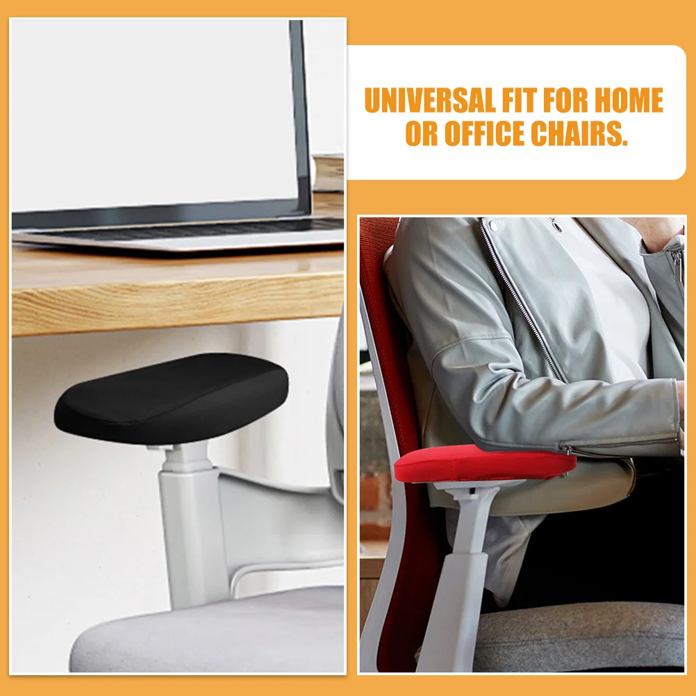 

Covers Thickened Handle Cover For Chair Elbow Armrest Pad Support Pad For Office Desk Chair Anti-Slip Handle Sleeves