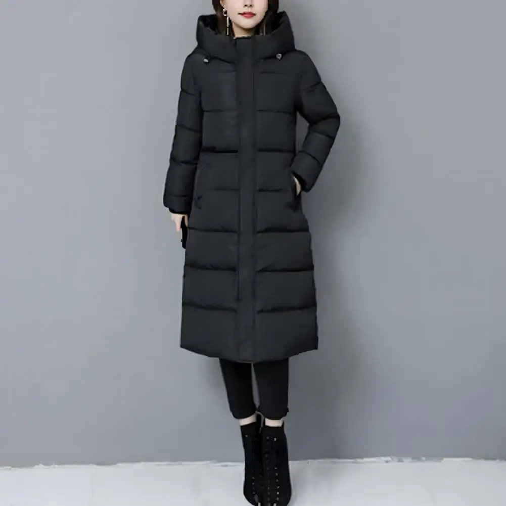 Women\'s Thickened Down Cotton Coat Turtleneck Down Coat 2024 New Winter Coat Women Jacket Cotton Padded Outerwear Female Parkas