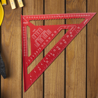 12 Inch Triangle Ruler Speed ​​Square Angle Protractor 90° Triangle Carpenter Square Ruler for Woodworking Carpentry