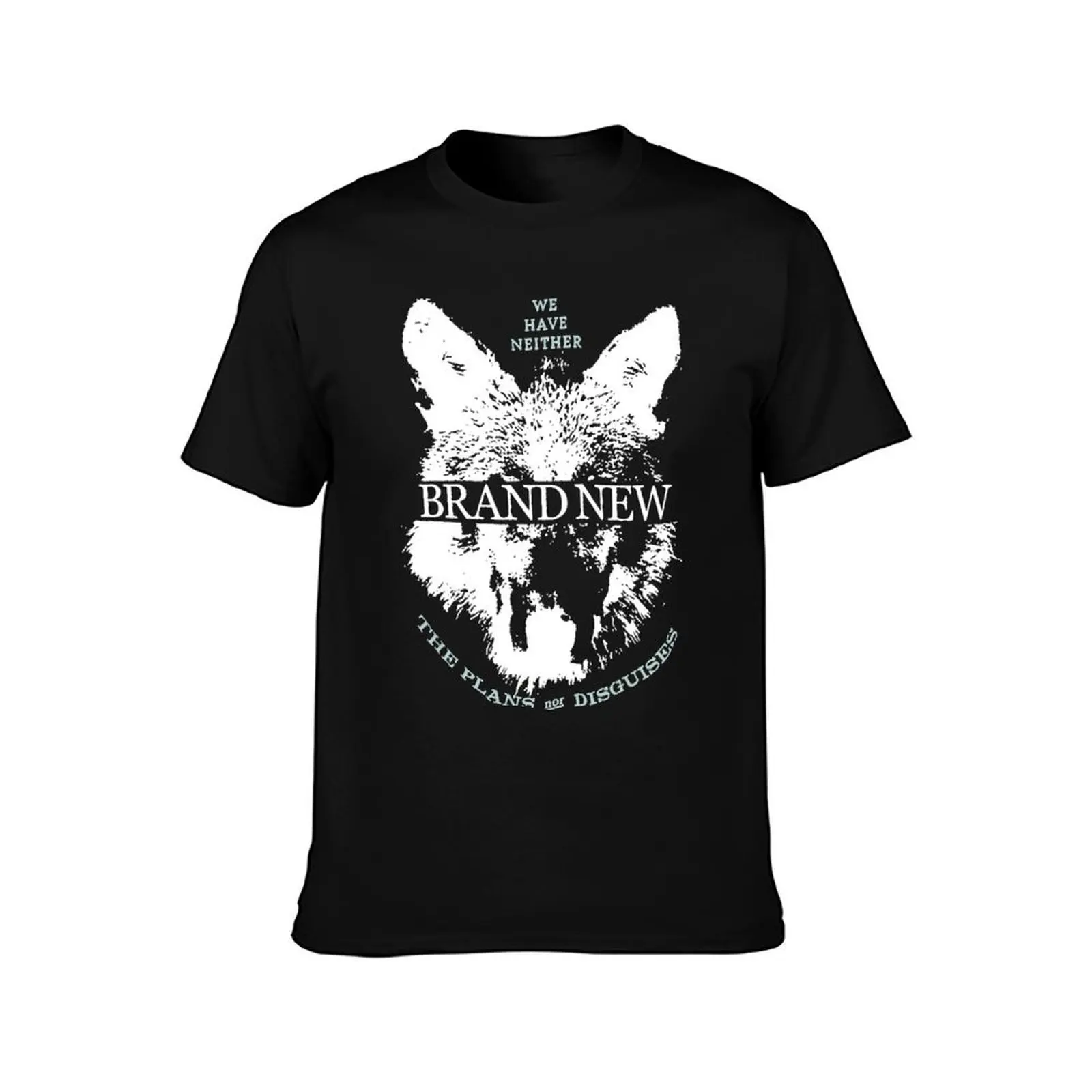 we have neither the plans nor disguises T-Shirt, Summer Casual Cotton Tee, Oversized Streetwear Tops, Vintage Graphic Print