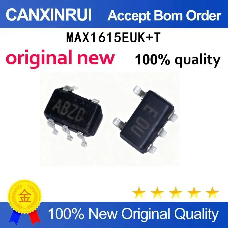 (5-100 Pieces)New stock MAX1615EUK+T MAX1615 silk screen printing: ABZD