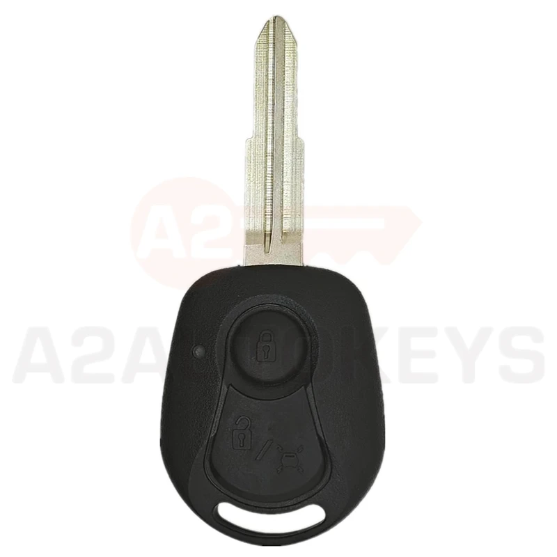 A2AUTOKEYS 2 Buttons 315MHz / 477 / 433.92MHz 4D60 Chip Auto Smart Remote Car Key For Ssangyong Actyon Kyron Rexton