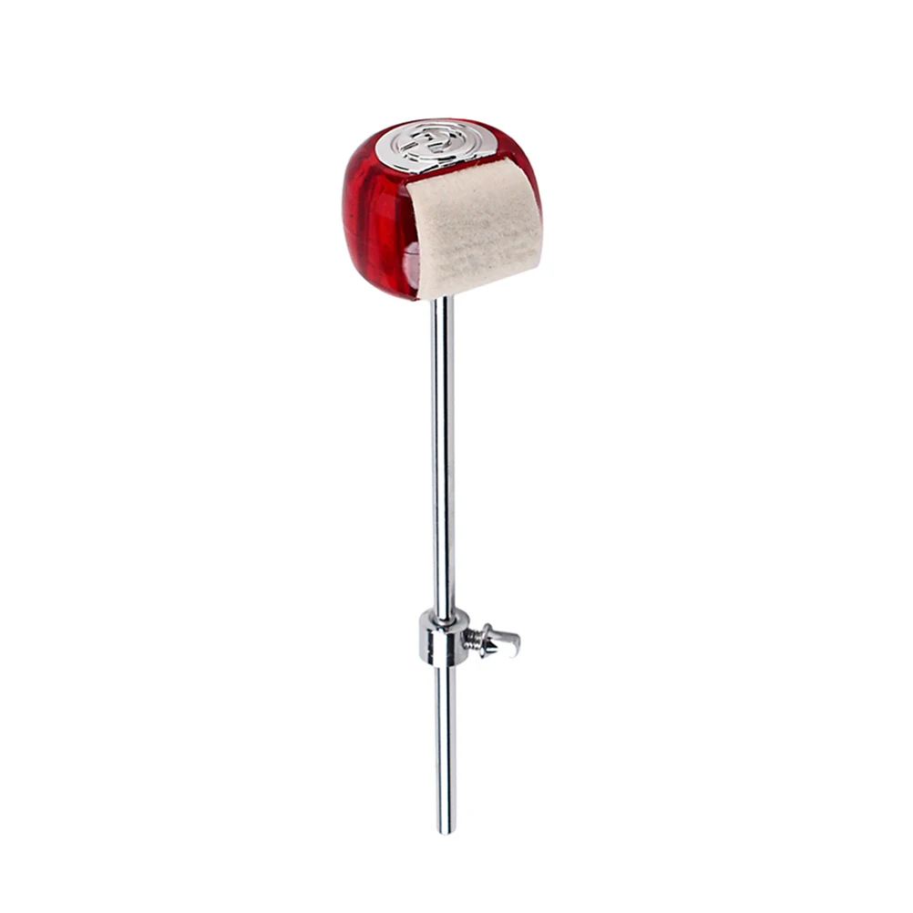 

Drum Hammer Bass Beater Kick Pedal Accessories Durable Metal Felt Replacement Part Hardware Percussion Instrument