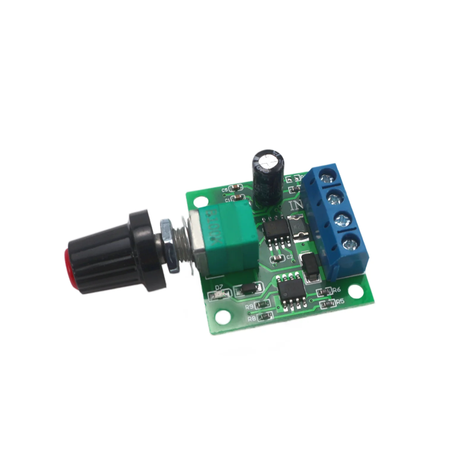 1.8V-15V 2A 30W PWM Motor Speed Controller 1803BK Low Voltage 0-100% Adj Drive Governor Variable Speed Regulator Dimmer