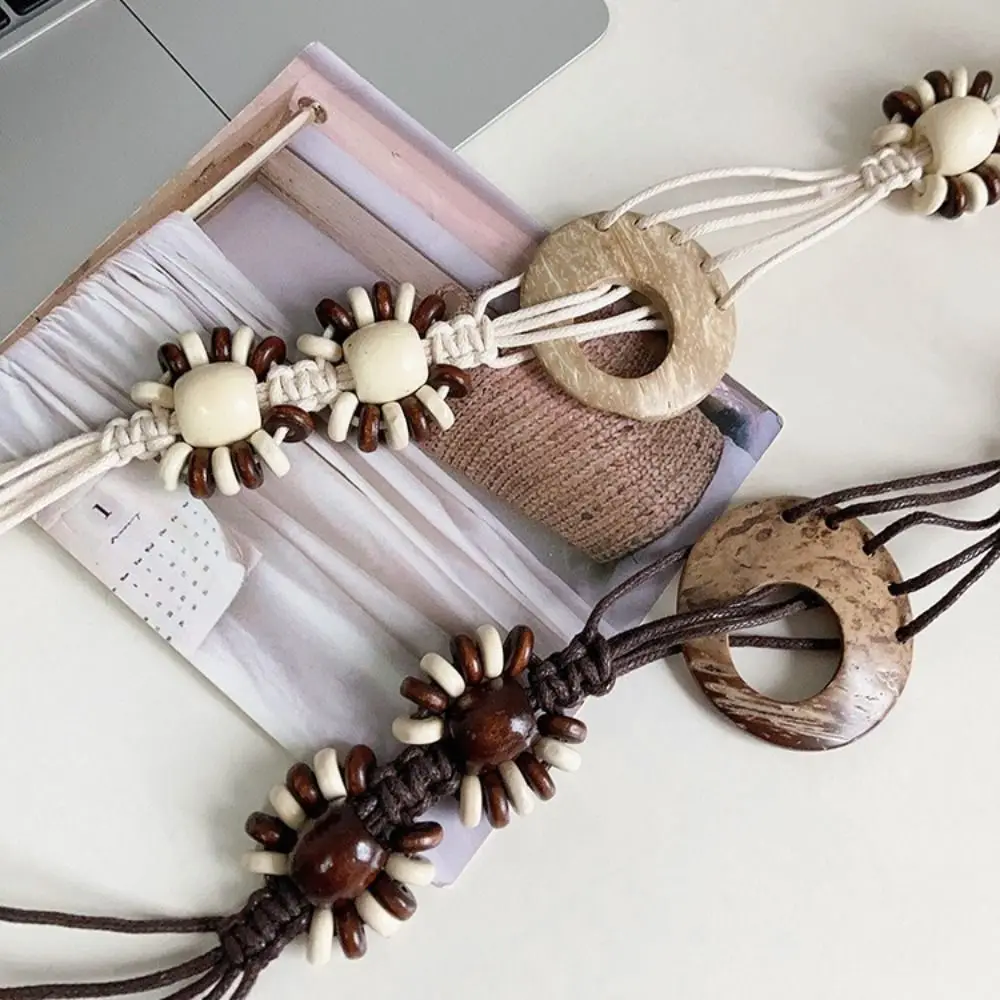 حزام بوهيمي للنساء ، حبل خصر ، تصميم فاخر ، بانك متعدد الاستخدامات ، حزام عتيق ، موضة