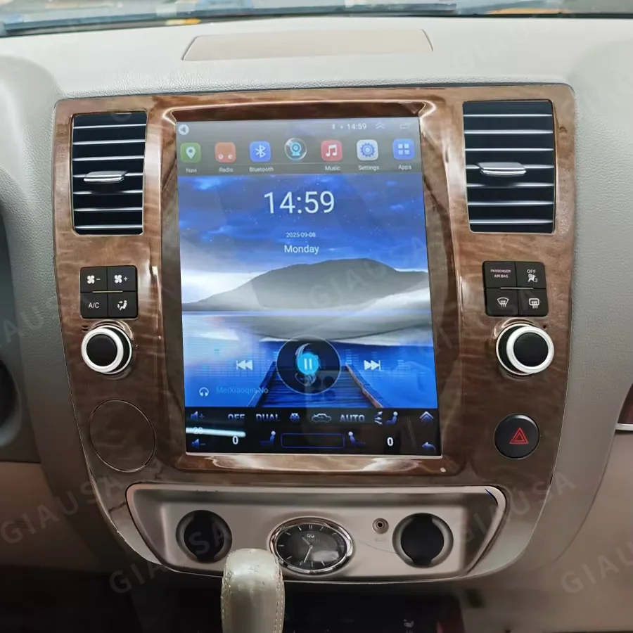 For Infiniti QX56 For Nissan Armada 2004 2005-2010 Carplay Auto Car Radio Android 13 GPS Navigation Head Unit Multimedia Player