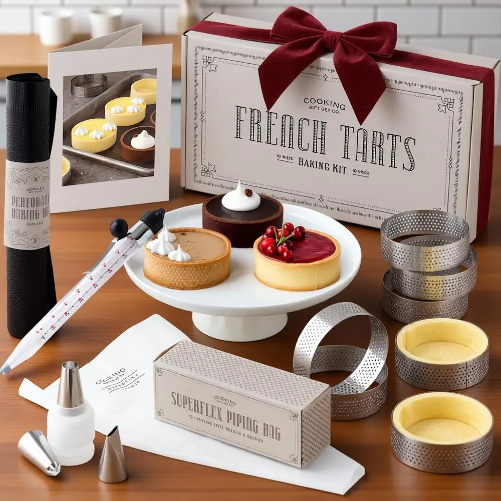 

Mother's Day Special: Unique Kitchen Gifts for Adults - Parisian Cooking & Pastry Tools Set