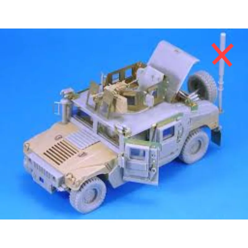 1:35 Scale Die-cast Resin Model Assembly Kit US M1151 Armoured Car Stack Conversion (no Etching) Unpainted2347