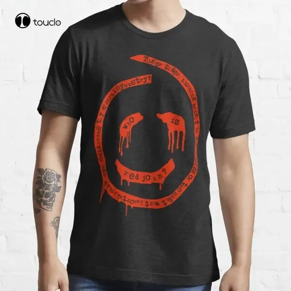 O mentalista-vermelho john-tigre tigre camiseta camisas de treino personalizado aldult adolescente unisex impressão digital camisetas presente personalizado