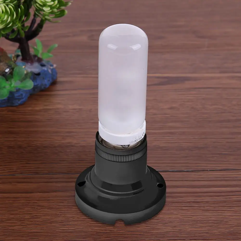 

10 шт. портативных переходников для цоколя лампы E27, плоский держатель для лампы, аксессуары для освещения, 60 Вт, 90-240 В, для ресторанов и кухонь