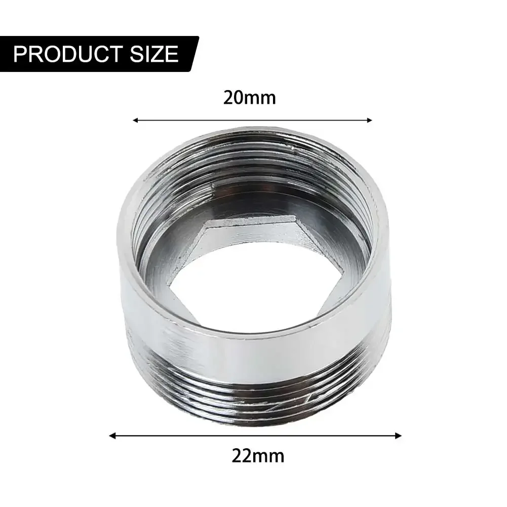 Adaptador de rosca de 1 piezas para oficina, aireador de ahorro de energía, burbujeador interior de Metal, alta calidad