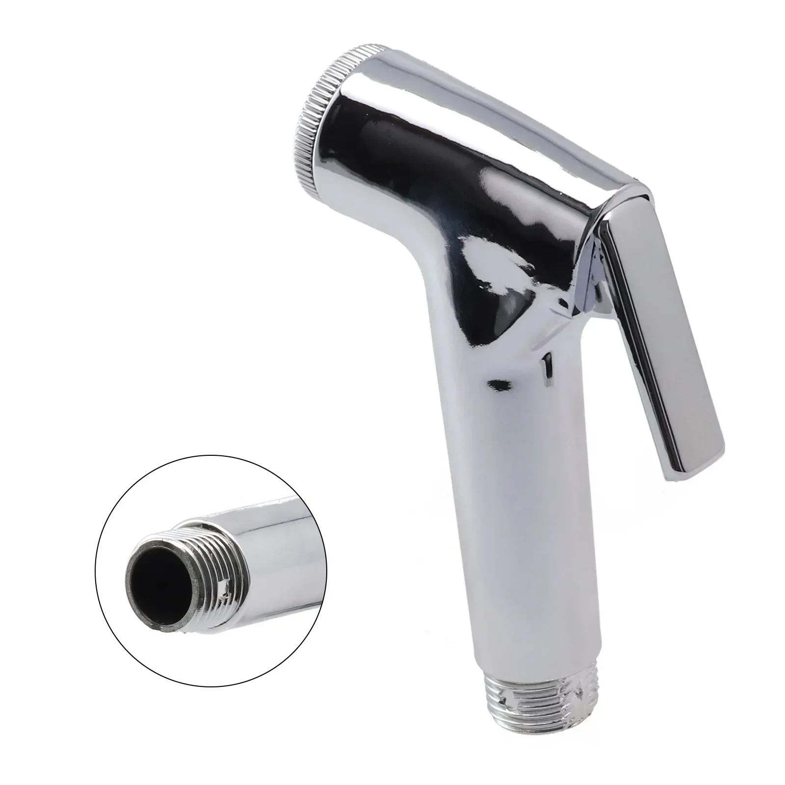 Shower Nozzle Bidet Spray Parts ABS Flushing Tool G1/2 In Handheld High Pressure Washing Head Toilet Washers Practical 1pcs