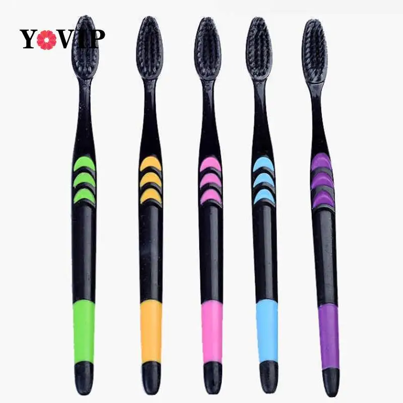 10PCS Natural Bamboo Tooth Brush Set Soft Bristle Toothbrush Charcoal Teeth Eco Bamboo Toothbrushes Dental Oral Care