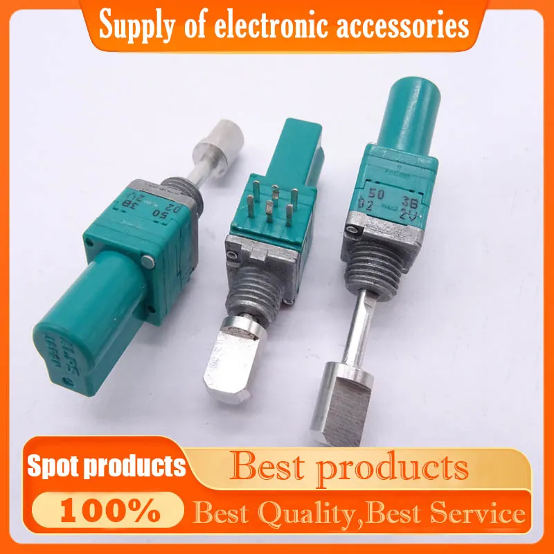 The push-pull type RK097 dual B50K potentiometer shaft with lock is specifically designed for volume control