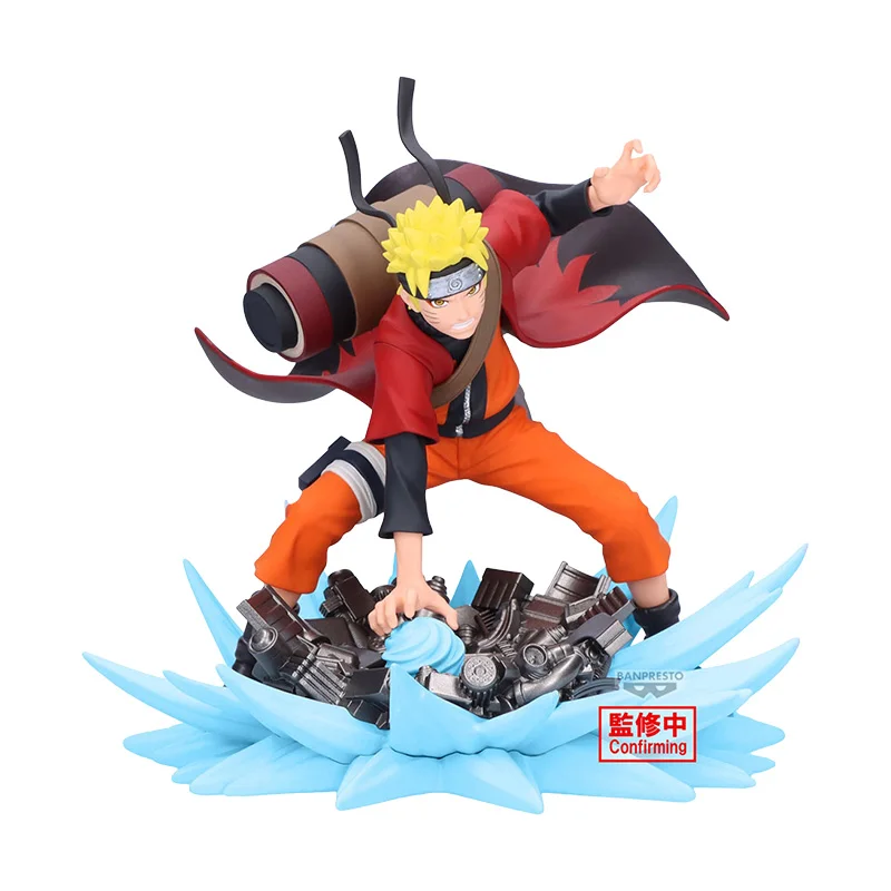

Genuine Bandai Banpresto Naruto Memorable Saga Uzumaki Naruto Sage Mode Premium Figure ChristmasGift Collectible Model Ornaments