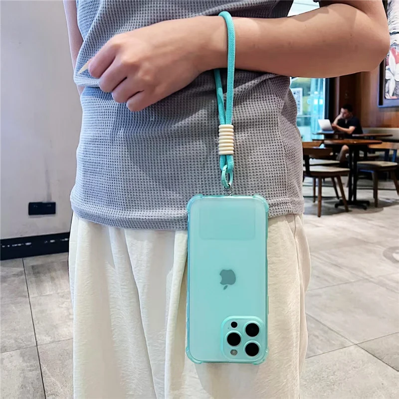 Per Oppo A60 custodia Space Bear Crossbody custodia per cordino per Oppo A60 A79 A98 A74 A94 A57 A58 A78 A38 A18 supporto Soft Cover