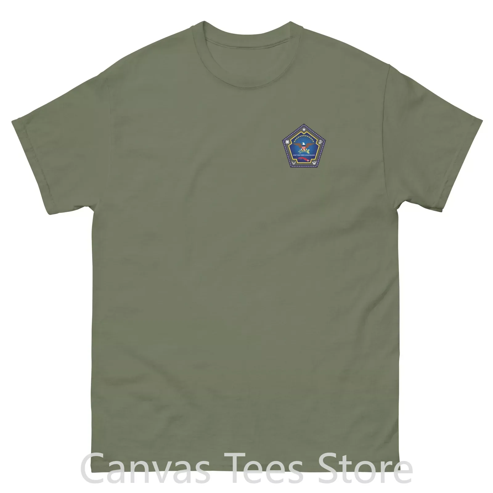 Joint Task Force Guantanamo Casual Round Neck Short Sleeve Men's T-Shirt