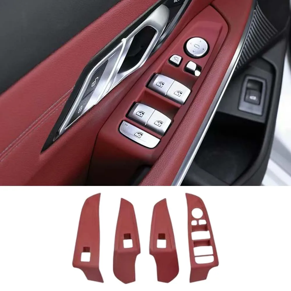 Car Decoration Window Lift Switch Panel For BMW New 3 Series i3 325li 2020-2025 Car Styling Upgrade Modify A Car