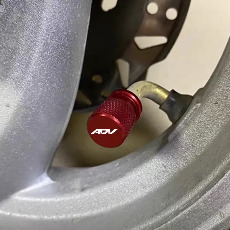 CNC Roda Pneu Válvula Stem Caps, Air Port Hermético Capas, Acessórios da motocicleta, Pneu Aro Caps, Honda ADV 150 160 350 750