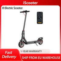 iScooter i9 Folding Electric Scooter, 30km/h Max Speed, 30km Max Range,350W Motor,4-6 hour Charging Time,8.5 Inch Honeycomb Tire