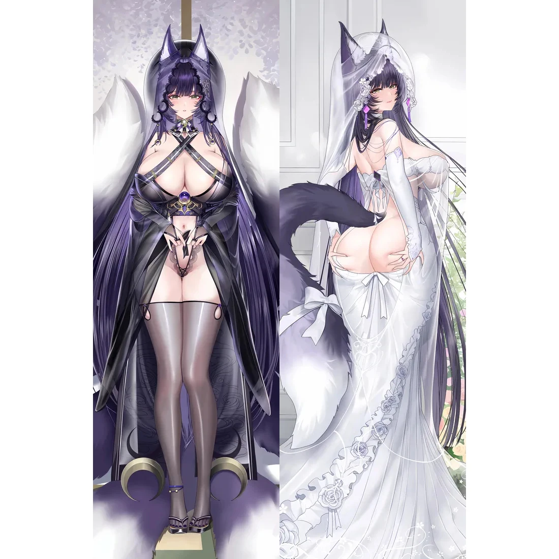 

Japanese Anime Azur Lane Musashi Sexy Dakimakura Hugging Body Pillow Case Otaku Loli Pillow Cushion Cover Bedding Gifts