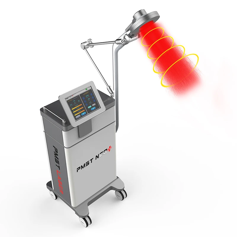 Gran potencia 5600MW onda de choque físico Magneto Diodo rojo 808nm láser alivio del dolor corporal 650NM longitud de onda equipo de magnetoterapia