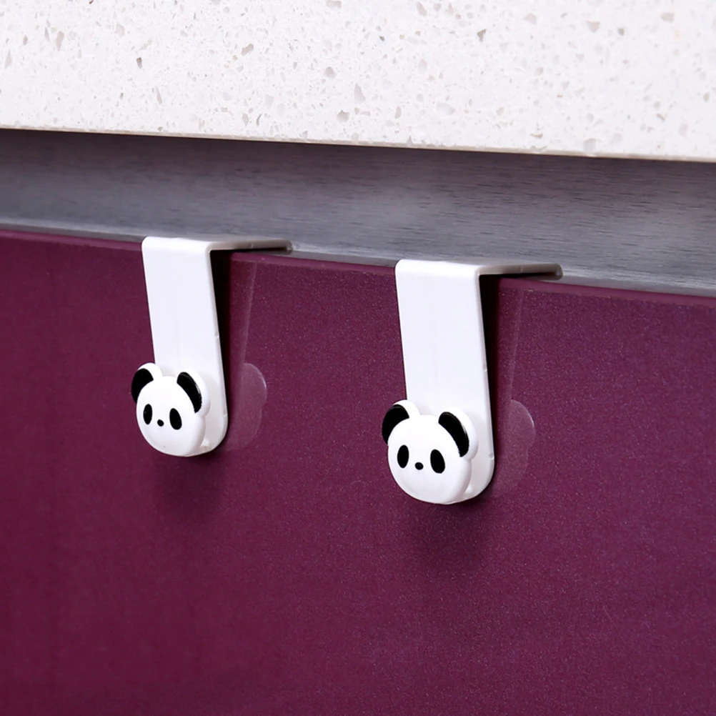 

4PCS Kitchen Hooks PP Multi function Hanger Nail free Suitable Coats Clothes Hats H bags Umbrellas Towels Robes Storage