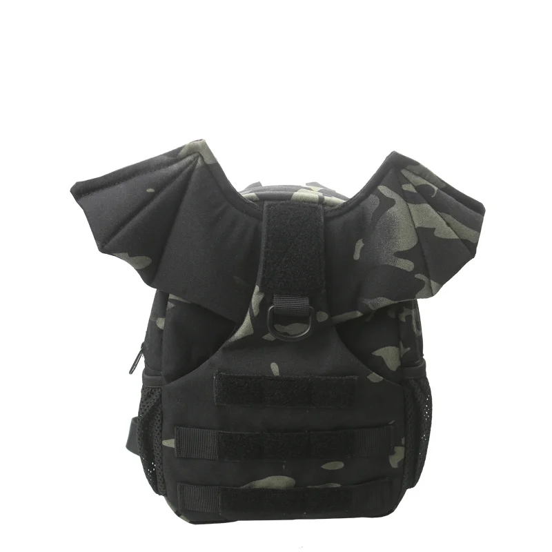 Tactical Men's And Women's Shoulder Outdoor Travel Angel Small Camo Backpack For Children