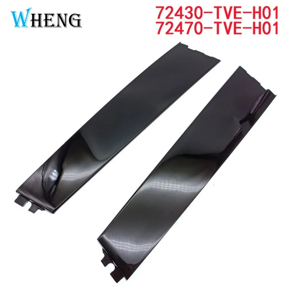 

A Set of Front Door Window Frame Trim Windshield B Pillar Panel For Honda Accord 2018 2019 2020 2021 2022