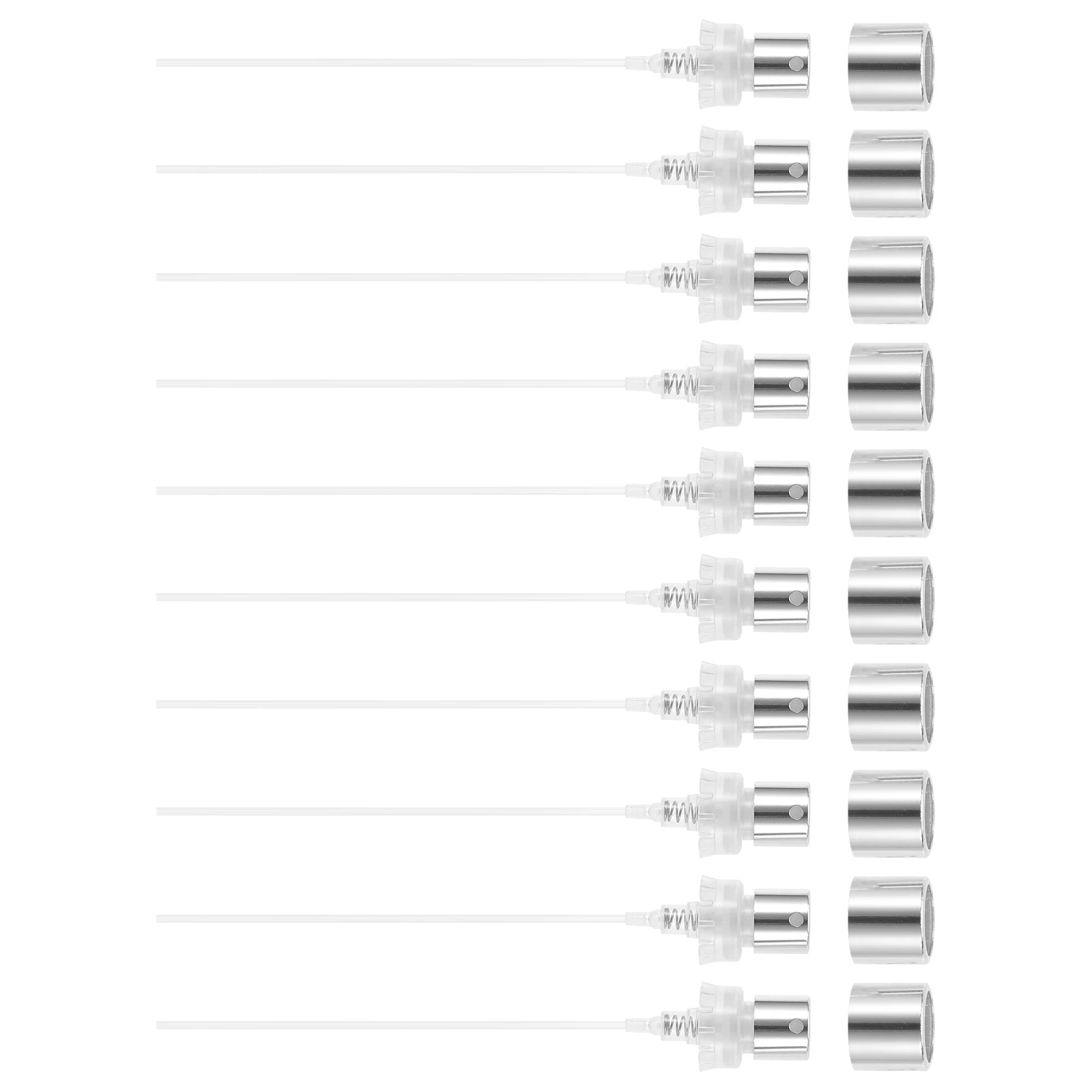 

10Pcs Perfume Bottle Spray Nozzle Caps 15 Teeth Fine Mist Replacement Spray Pump for Travel DIY Bottles Fragrance