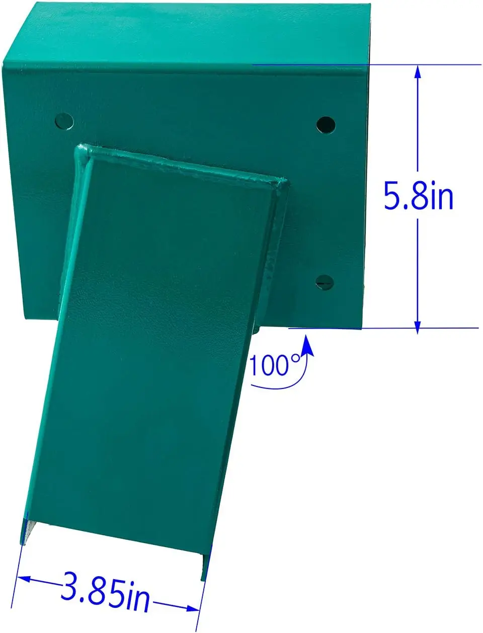 

Swing Set Brackets - Heavy Duty Steel Kit, 2 DIY Swing Hardware Bracket, Playground Equipment Parts, with Mounting Accessories